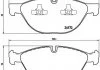 Колодки тормозные, передние BMW X5, X6 07- BREMBO P06058 (фото 1)