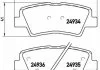 Комплект тормозных колодок из 4 шт. дисков BREMBO P30047 (фото 1)