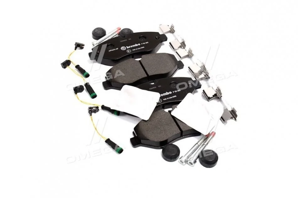 Колодки тормозные, передние, DB318 (тип) BREMBO P50085 (фото 1)