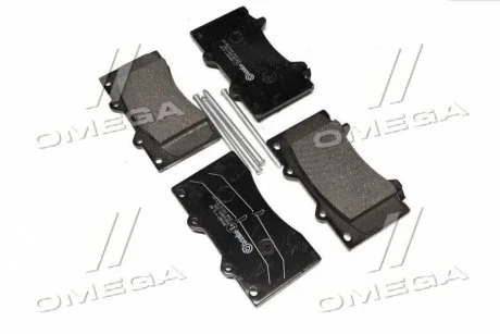 Комплект гальмівних колодок з 4 шт. дисків BREMBO P56081