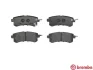 Комплект тормозных колодок, дисковый тормоз BREMBO P56082 (фото 2)