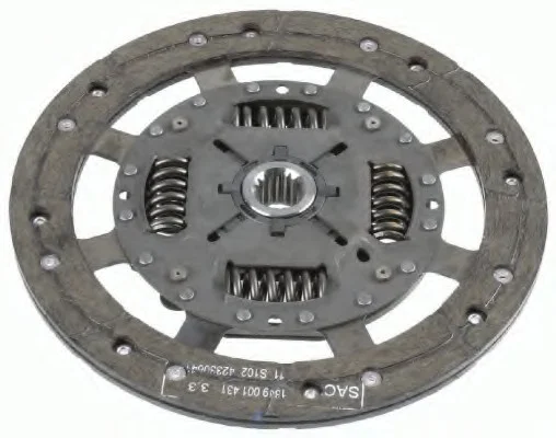 Диск зчеплення FORD/MAZDA Fiesta/121 "1,8D "95-00 SACHS 1862509031 (фото 1)