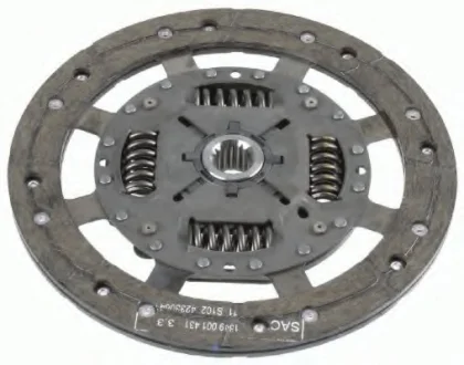 Диск сцепления FORD/MAZDA Fiesta/121 "1,8D "95-00 SACHS 1862509031