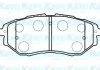 Тормозные колодки дисковые KAVO BP-8020 (фото 1)