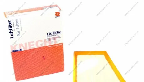 Фильтр воздушный, 1.5dCi 08- MAHLE / KNECHT LX 957/2