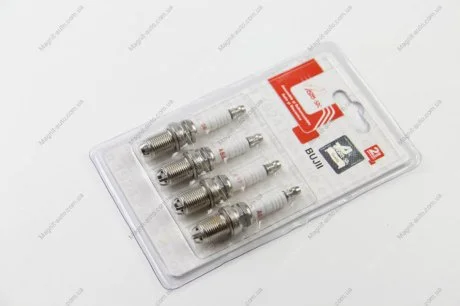 Свеча зажигания Renault Logan (04-), Clio, Sandero (08-) 1.2, 1.4, 1.6 (4 электрода) (к-кт 4шт) Asam ASAM 30529