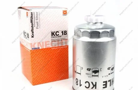 Фильтр топливный Audi, VW, MAHLE MAHLE / KNECHT KC 18
