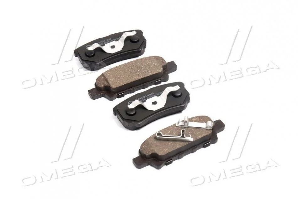 Колодки тормозные, задние, MITSUBISHI Lancer/Outlander, 1.3-2.4, 03- LPR 05P1373 (фото 1)