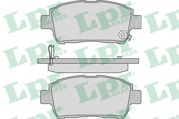 Гальмівні колодки дискові LPR 05P1062 (фото 1)
