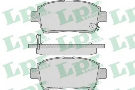 Тормозные колодки дисковые LPR 05P1062