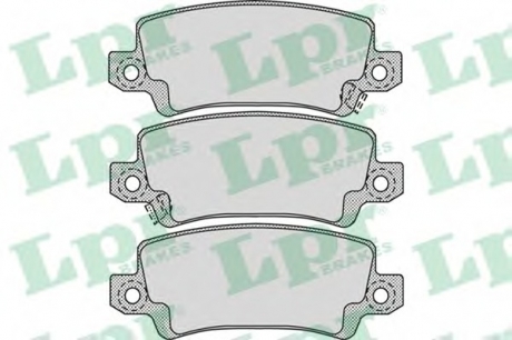 Тормозные колодки дисковые LPR 05P1068 (фото 1)