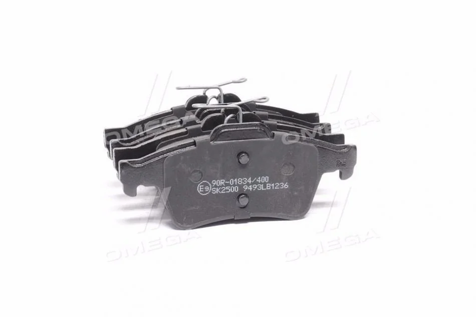 Колодки гальмівні, задні, FORD Focus I/II, C-MAX, MAZDA 3, 5, PSA 508, C5, RENAULT Laguna I/III, SAAB 9-3, 03- LPR 05P1236 (фото 1)
