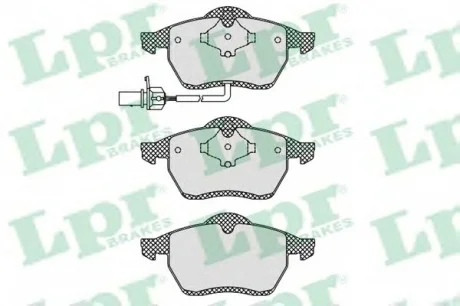 Тормозные колодки дисковые LPR 05P1238
