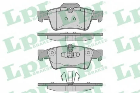 Тормозные колодки дисковые LPR 05P1254