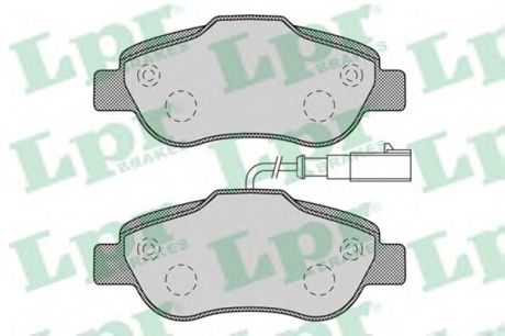 Тормозные колодки дисковые LPR 05P1263 (фото 1)