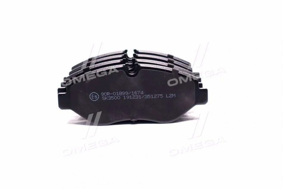 Колодки тормозные, передние, DB318 (тип BREMBO) LPR 05P1275 (фото 1)