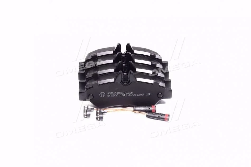 Тормозные колодки, задние DB318, (тип BOSCH) LPR 05P1293 (фото 1)