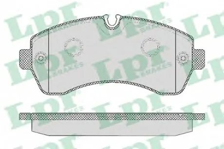 Колодки тормозные, передние, DB518 (тип BREMBO) LPR 05P1295