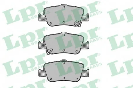 Тормозные колодки дисковые LPR 05P1315