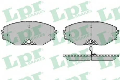 Колодки тормозные LPR 05P1357