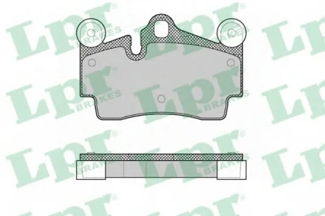 Колодки тормозные дисковые задние Audi Q7 (06-)/ VW Touareg (02-) LPR 05P1362