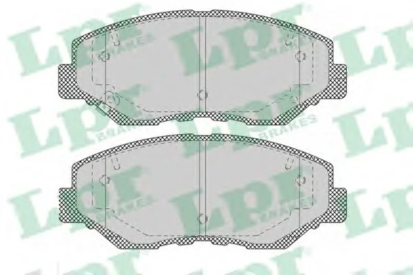 Колодки тормозные дисковые передние Honda Accord (VII,VIII) Civic X, CR-V (II,IV,V), Pilot (02-08) LPR 05P1364 (фото 1)