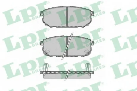 Тормозные колодки дисковые LPR 05P1370