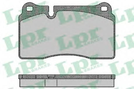 Тормозные колодки дисковые LPR 05P1376 (фото 1)