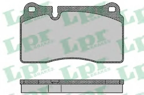Тормозные колодки дисковые LPR 05P1376