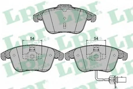 Тормозные колодки дисковые LPR 05P1391