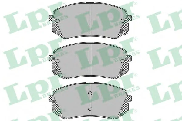 Колодки тормозные, передние, Hyundai i40, ix35; Kia Carens, Sportage 04- LPR 05P1415 (фото 1)
