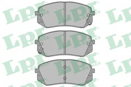 Тормозные колодки дисковые LPR 05P1415