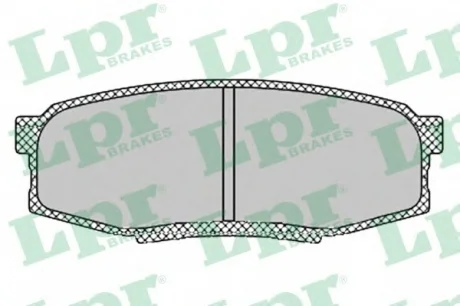 Тормозные колодки дисковые LPR 05P1419