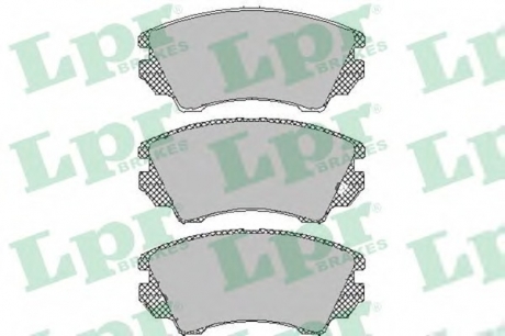 Тормозные колодки дисковые LPR 05P1467