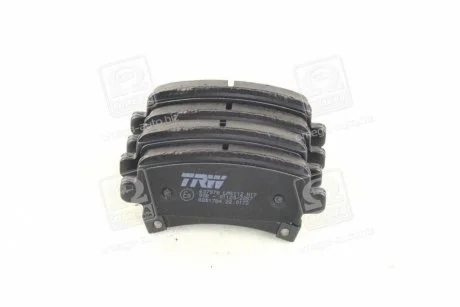 Комплект гальмівних колодок задн, BUICK LA CROSSE CHEVROLET MALIBU OPEL INSIGNIA A, INSIGNIA A COUNTRY SAAB 9-5 1.4-3.6 07.08- TRW GDB1784