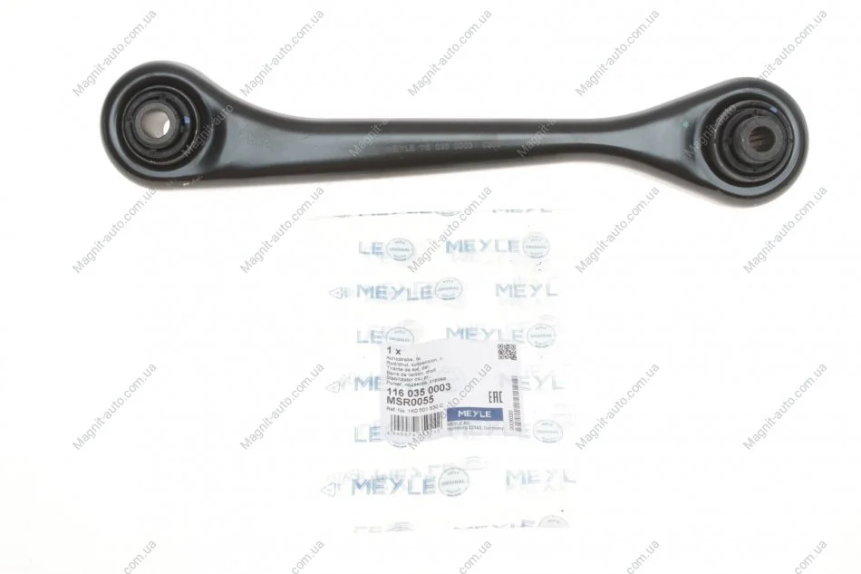 Рычаг зад. ниже., R, AUDI/SEAT/SKODA/VW 04- MEYLE 116 035 0003 (фото 1)