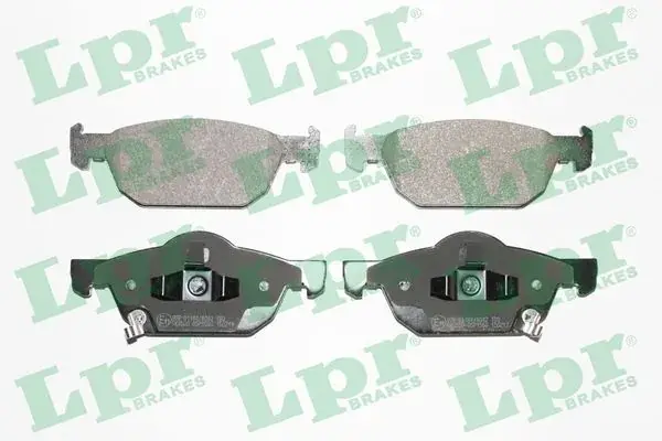 Комплект гальмівних колодок з 4 шт. дисків LPR 05P1560 (фото 1)