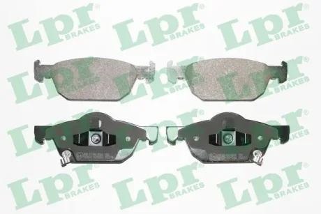 Комплект гальмівних колодок з 4 шт. дисків LPR 05P1560