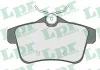 Комплект тормозных колодок из 4 шт. дисков LPR 05P1567 (фото 1)
