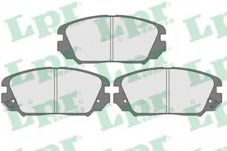 Тормозные колодки дисковые LPR 05P1599
