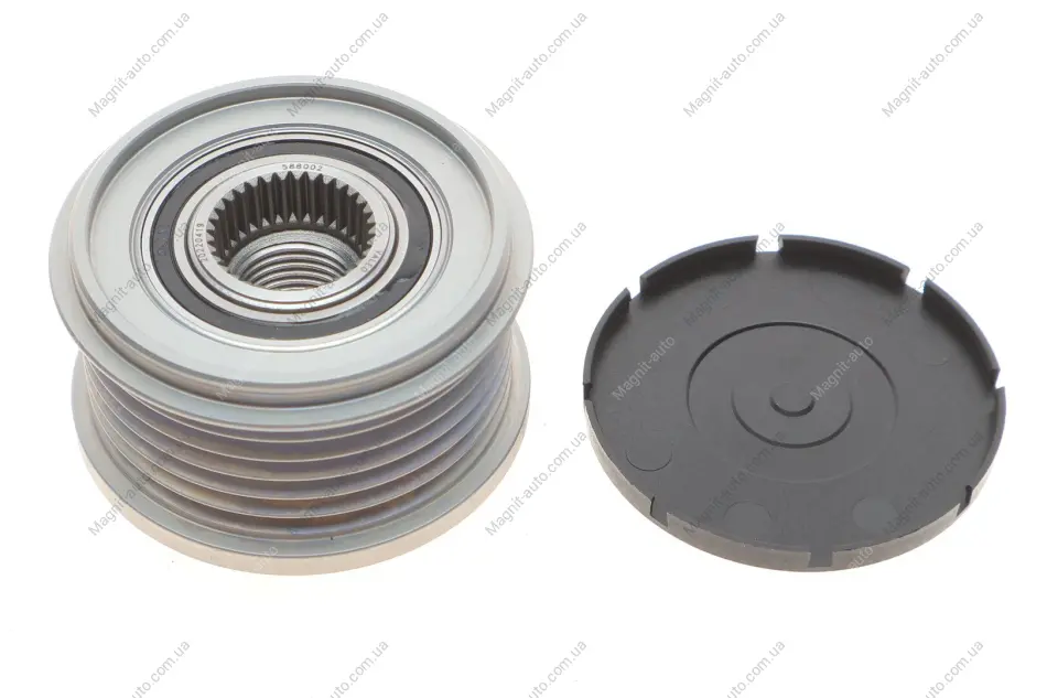 Шкив генератора CITROEN/FIAT/FORD/PEUGEOT Jumper/Ducato/Transit/Boxer "2,2D "06>> Valeo 588002 (фото 1)