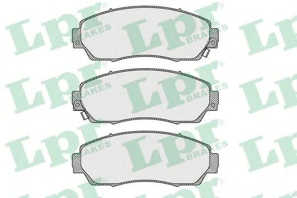 Комплект тормозных колодок из 4 шт. дисков LPR 05P1634 (фото 1)