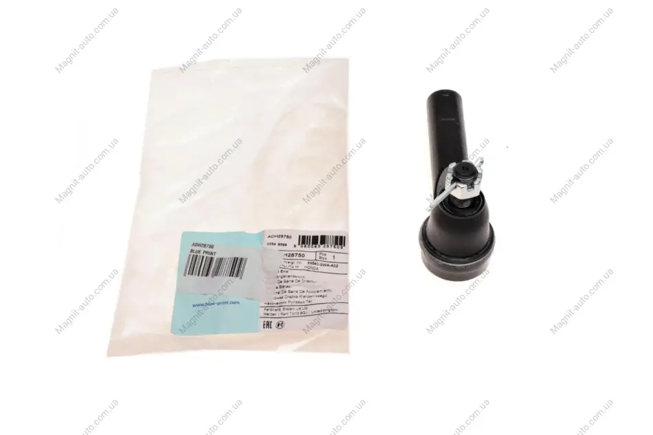 Наконечник рулевой тяги BLUE PRINT ADH28750 (фото 1)