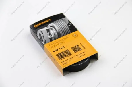 Ремінь генератора поліклиновий Contitech 5PK1125