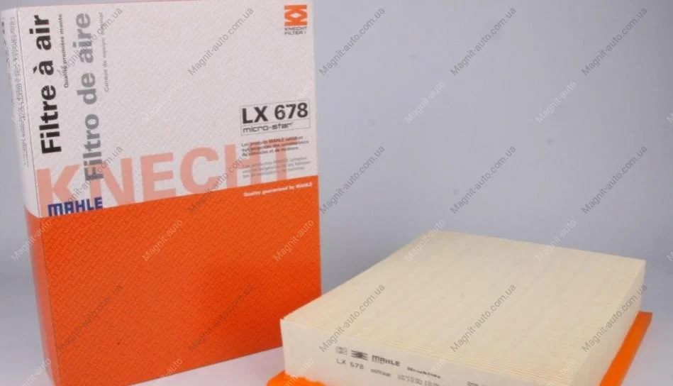 Фильтр воздушный MAHLE / KNECHT LX 678 (фото 1)