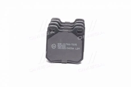 Колодки гальмівні, OPEL Omega A/Vectra B, SAAB 900/9-3/9-5 1.6-3.0 86-09 LPR 05P334
