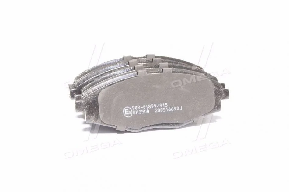 Колодки гальмівні, передні, CHEVROLET Matiz/Spark, DAEWOO Lanos/Matiz, 0.8-1.5, 97- LPR 05P693 (фото 1)