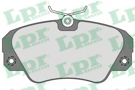 Комплект гальмівних колодок з 4 шт. дисків LPR 05P449