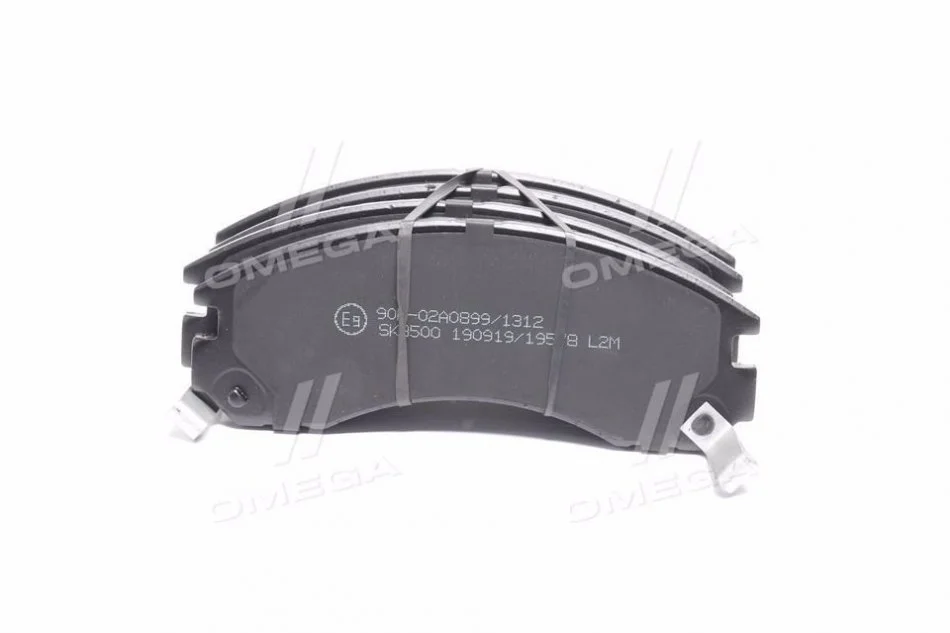 Колодки гальмівні, передні, MITSUBISHI Galant IV/V, L200/400, Lancer V/VIII, Outlander I/II, Pajero I/II, PSA 4007, C-CROSSER, 92- LPR 05P578 (фото 1)
