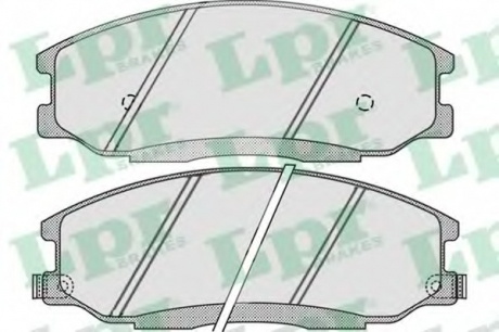 Тормозные колодки дисковые LPR 05P860 (фото 1)